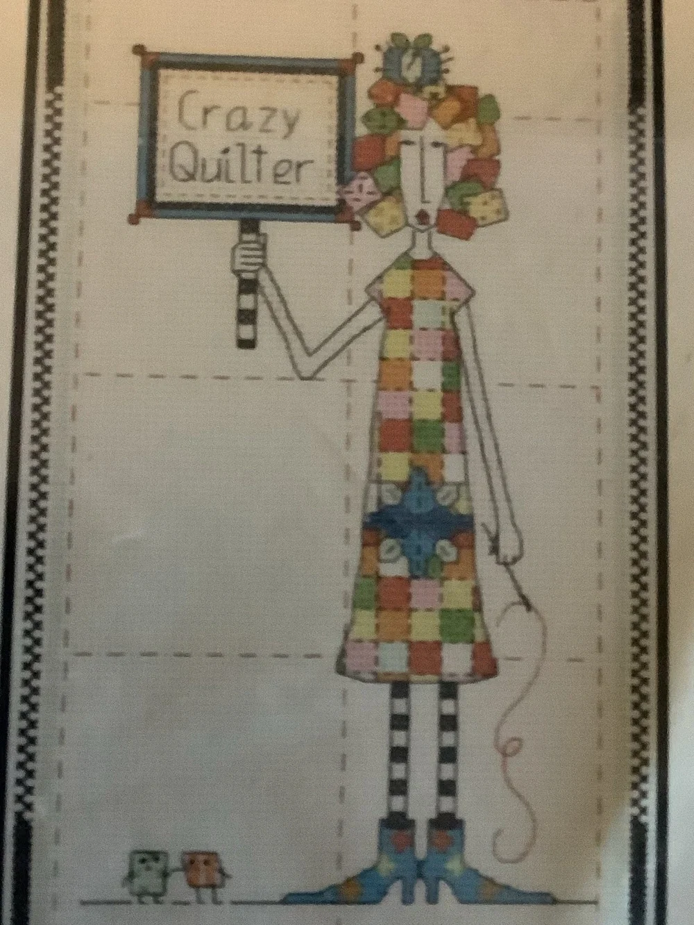 Dolly Mamas Counted Cross Stitch Kit Crazy Quilter #019-0446 NOS